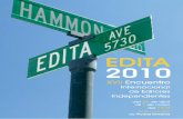 EDITA 2010, Programa