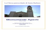 Monumenti Aperti: Chiesa di S. Barbara a Sinnai (CA)