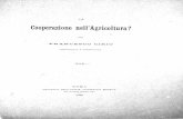 Cooperazione nell'Agricoltura? di Francesco Cirio