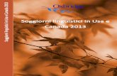 Soggiorni linguistici in Usa e Canada 2013 - OXBRIDGE STUDIO SAS