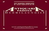 Catalogo Antiquaria Padova 2011