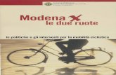 Modena e BiciSicura per le due ruote