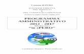 Io sPERO-Programma amministraivo 2012-2017
