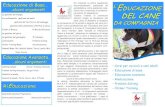 L'educazione del cane - Brochure