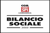 Bilancio Sociale 2010 - SPI CGIL Lombardia