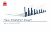 Analisi del Credito in Toscana