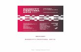 Report Dancity Festival 2012