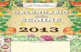 Calendario della semina 2013