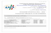 Comunicato FIGC Firenze 47/12