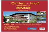 Catalogo Residence Ortlerhof Prato allo Stelvio