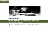 Appunti - Daniele Maria Pegorari su Gianni D'elia