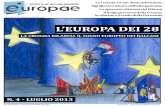 Europae - Mensile numero 4 - Luglio 2013