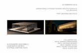 Booklet Laboratorio di Progettazione Architettonica