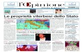 L'Opinione di Viterbo e Lazio nord - 4 agosto 2011