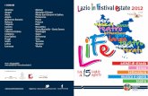 LIFE. Lazio In Festival Estate 2012