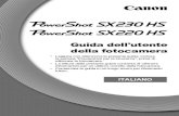 Manuale Canon Powershot SX230 SX220 IS