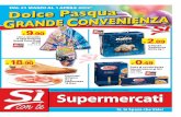 Offerta speciale Pasqua Si Supermercati delle Marche e Abruzzo