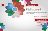 Programma Convegno Italia Romanì 3-5 aprile 2014