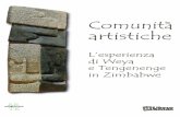 Comunità artistiche - L'esperienza di Weya e Tengenenge in Zimbabwe