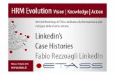 Fabio rezzoagli - Linkedin's case Histories: come usare i social media per le risorse umane - ETAss