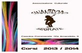 Associazione Culturale Il Sinantropo - Corsi 2013/2014