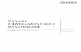 Manuale installazione, uso e manutenzione veneziane