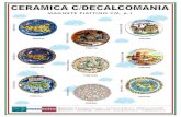 Ceramica c/decalcomania - Magneti