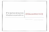 Francesco Dalessandro - Quaderni