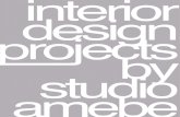 Interior designs by studio AMeBE