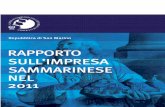 Rapporto sull'andamento dell'economia a San Marino