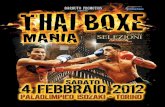 Thai Boxe Mania - 4 febbraio 2012