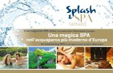Splash e Spa Tamaro SPA BROCHURE