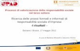 Dettagli sulla ricerca sulla CSR in Alto Adige