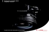 Canon reflex packaging project