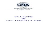 Statuto CNA Associazione