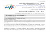 Comunicato FIGC Firenze n. 35