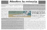 Anno I n°1 Abolire la miseria della Calabria
