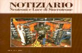 NOTIZIARIO Neutroni e Luce di Sincrotrone - Issue 2 n.1, 1997
