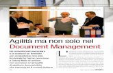 DOCFLOW  e  SOLVAY ITALIA: agilit  ma non solo nel Document Management