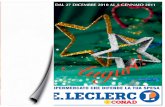 Volantino Leclerc Conad dal 27 dicembre 2010 al 5 gennaio 2011