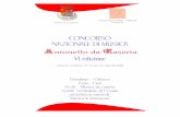 Brochure Concorso Nazionale di Musica - Antonello da Caserta - VI Edizione