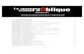 La rassegna stampa di Oblique, settembre 2011