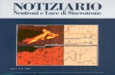 NOTIZIARIO Neutroni e Luce di Sincrotrone - Issue 2 n.2, 1997