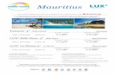 Speciale LUX Maldive Mauritius e Reunion