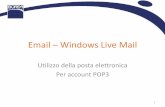 BOREA - Presentazione Corso - Windows Live Mail POP3 Rev. 1.00