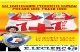 Volantino Leclerc Conad Modena dal 6 al 15 giugno 2011