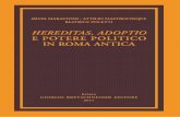 HEREDITAS, ADOPTIO E POTERE POLITICO IN ROMA ANTICA
