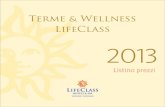 Terme & Wellness LifeClass - Listino prezzi 2013