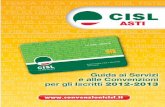 GUIDA CISL ASTI 2012-2013