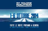 54° Salone Nautico Internazionale 1-6 Ottobre 2014
